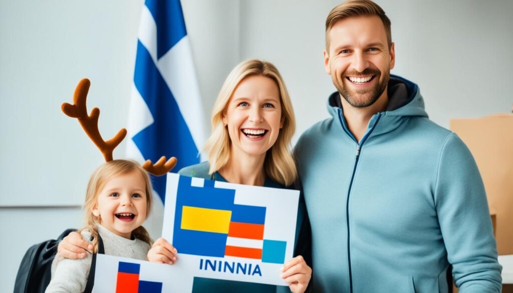 finland work visa family