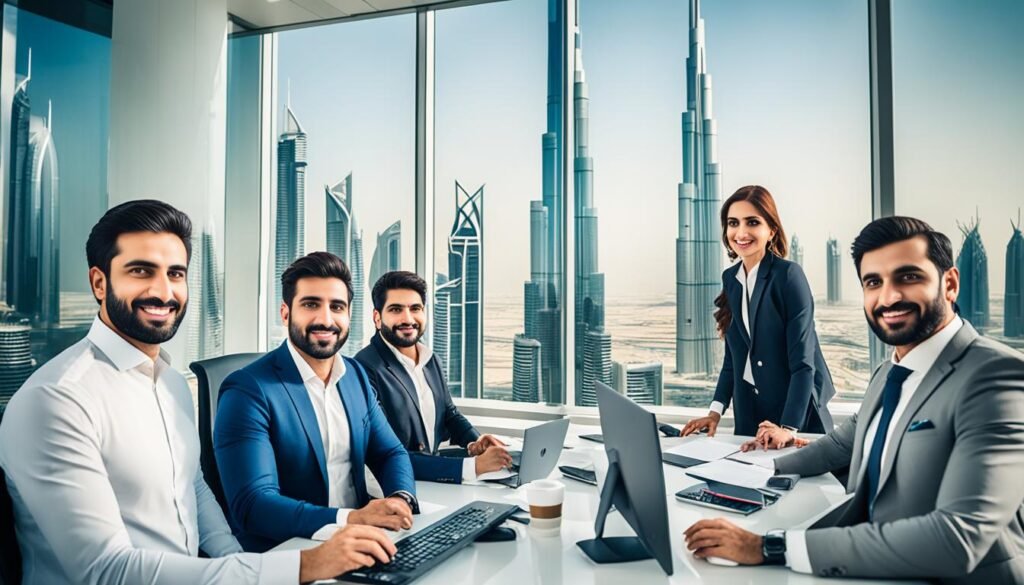 pakistani professionals working in dubai