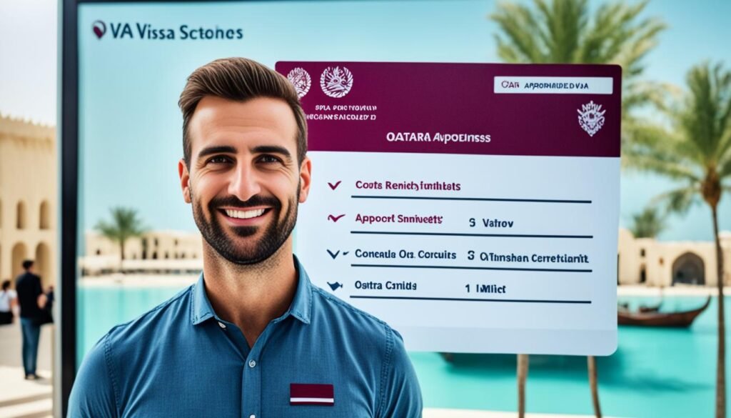 qatar visa status