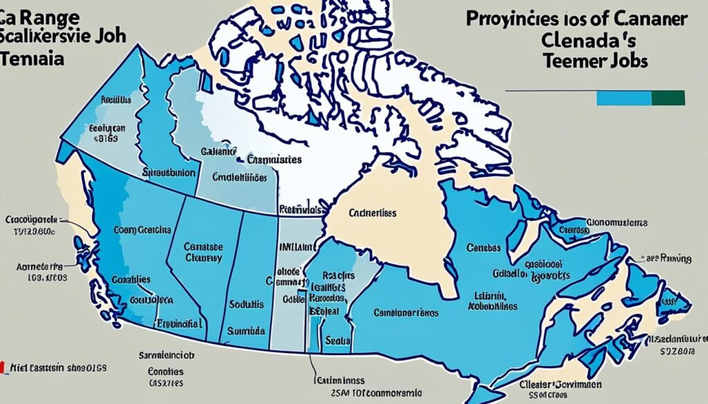 regional variations in salaries for cleaner jobs in canada